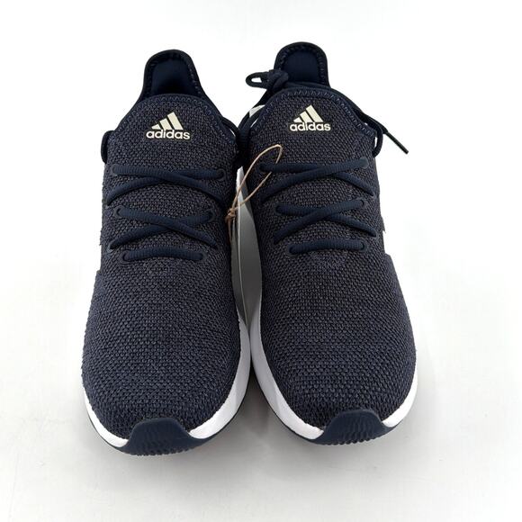 Adidas Women's Core Black Cloud White Grey Six Cloudfoam Pure Shoes Size 9 - Picture 4 of 11